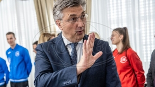 Plenković prvi put u Srbiji